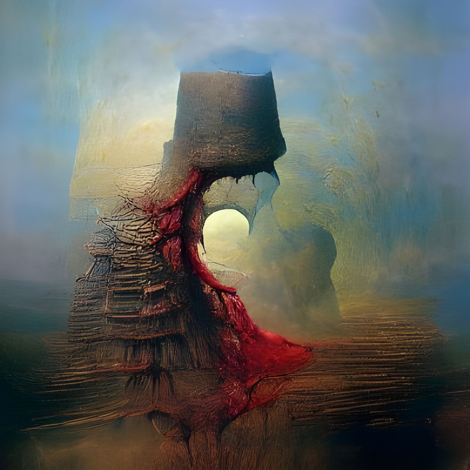Bloodborne by Zdzislaw Beksinski