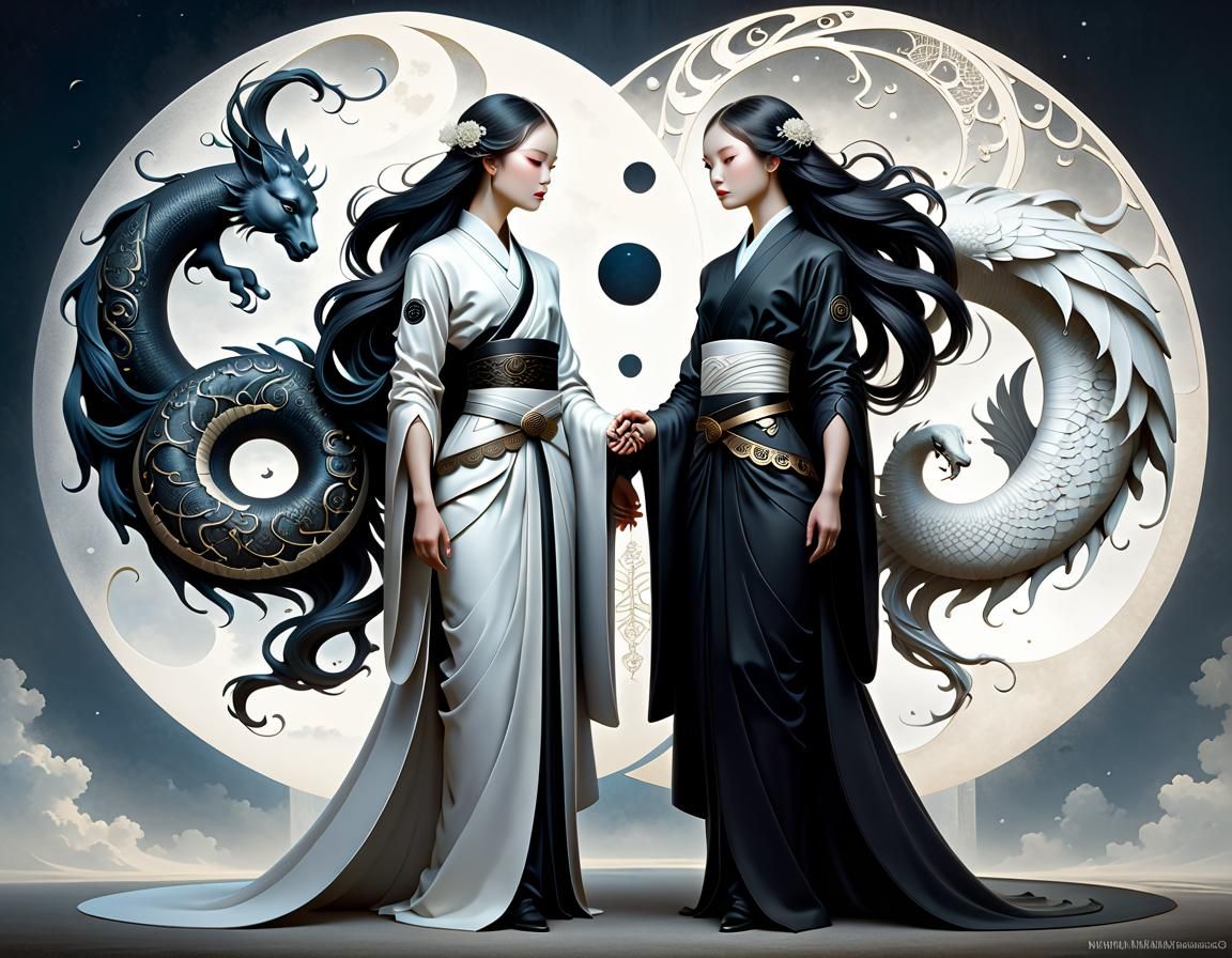 XIO YIN AND KAI YANG  by @BIG