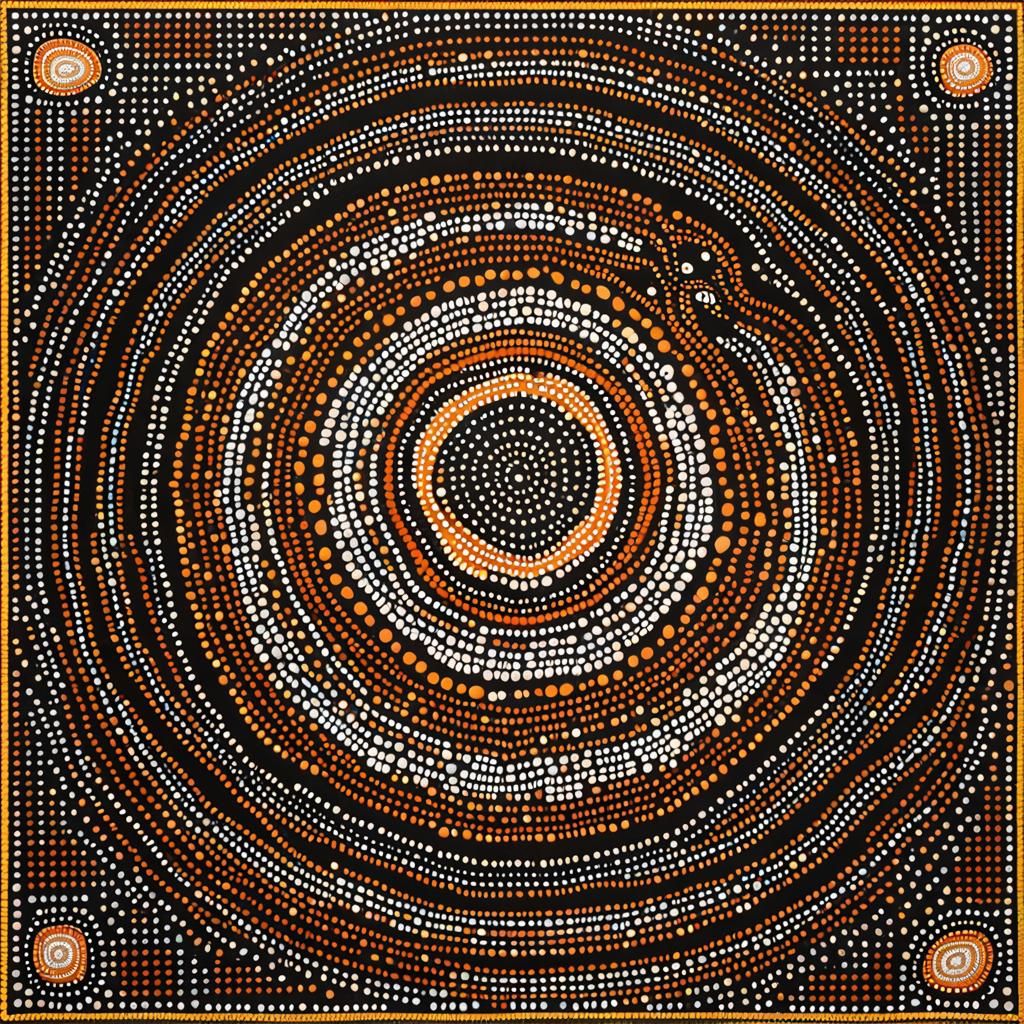 Dot painting