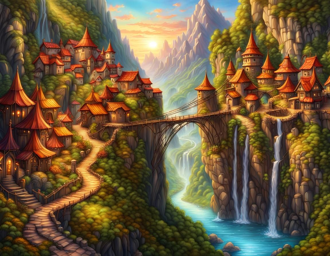 Waterfall Cliff Village 1
