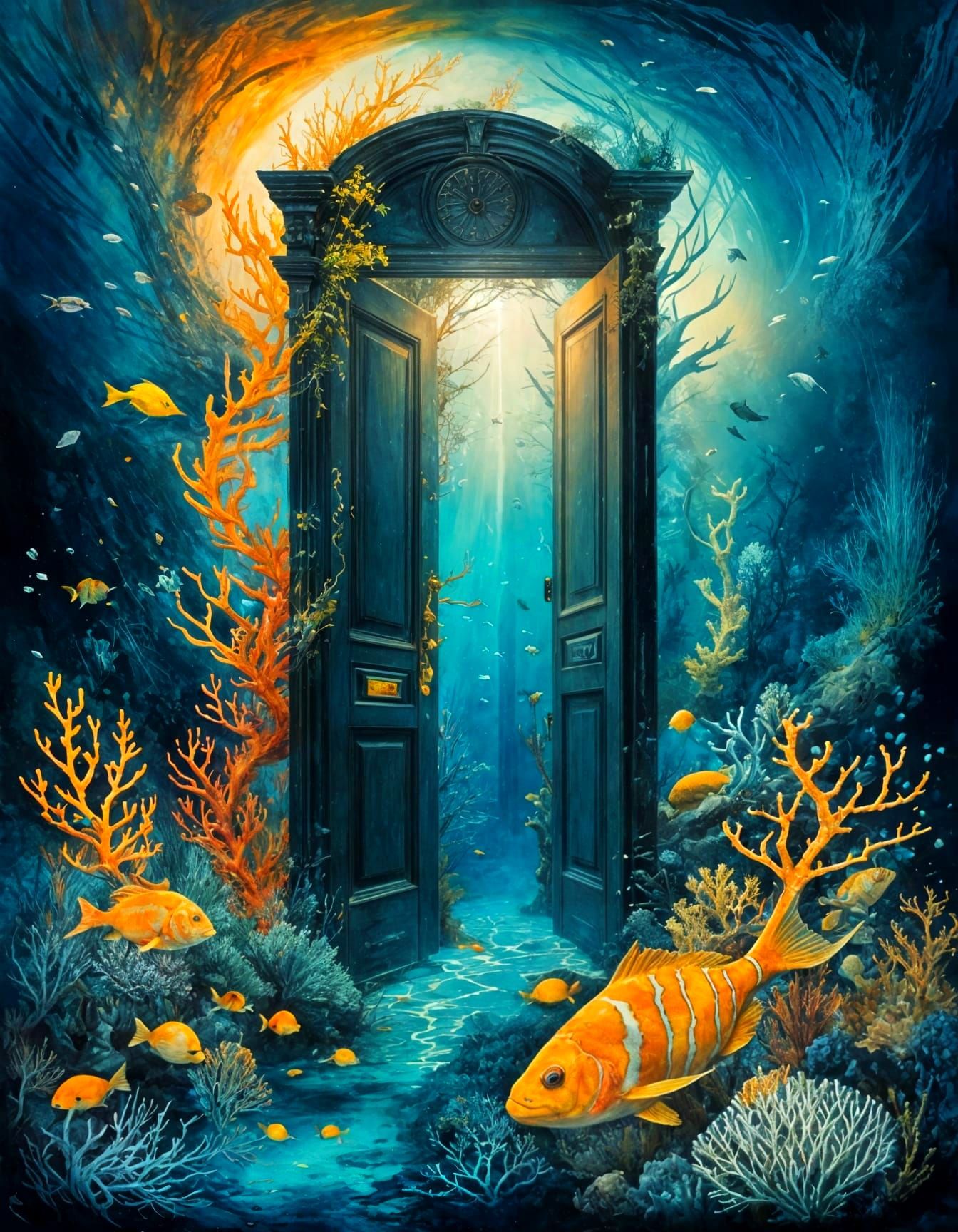 An Invitation from the Deep  by @Hinty