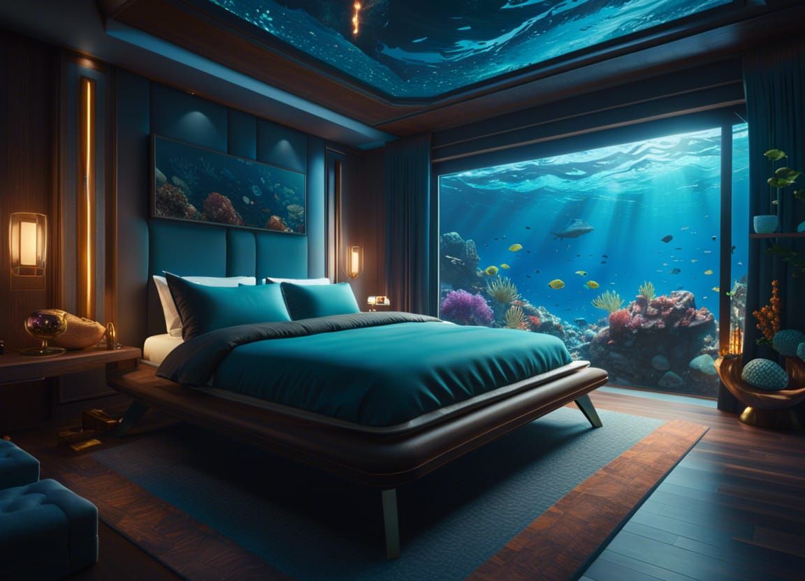 Under the Sea, aside the Reef  by @draconewcal