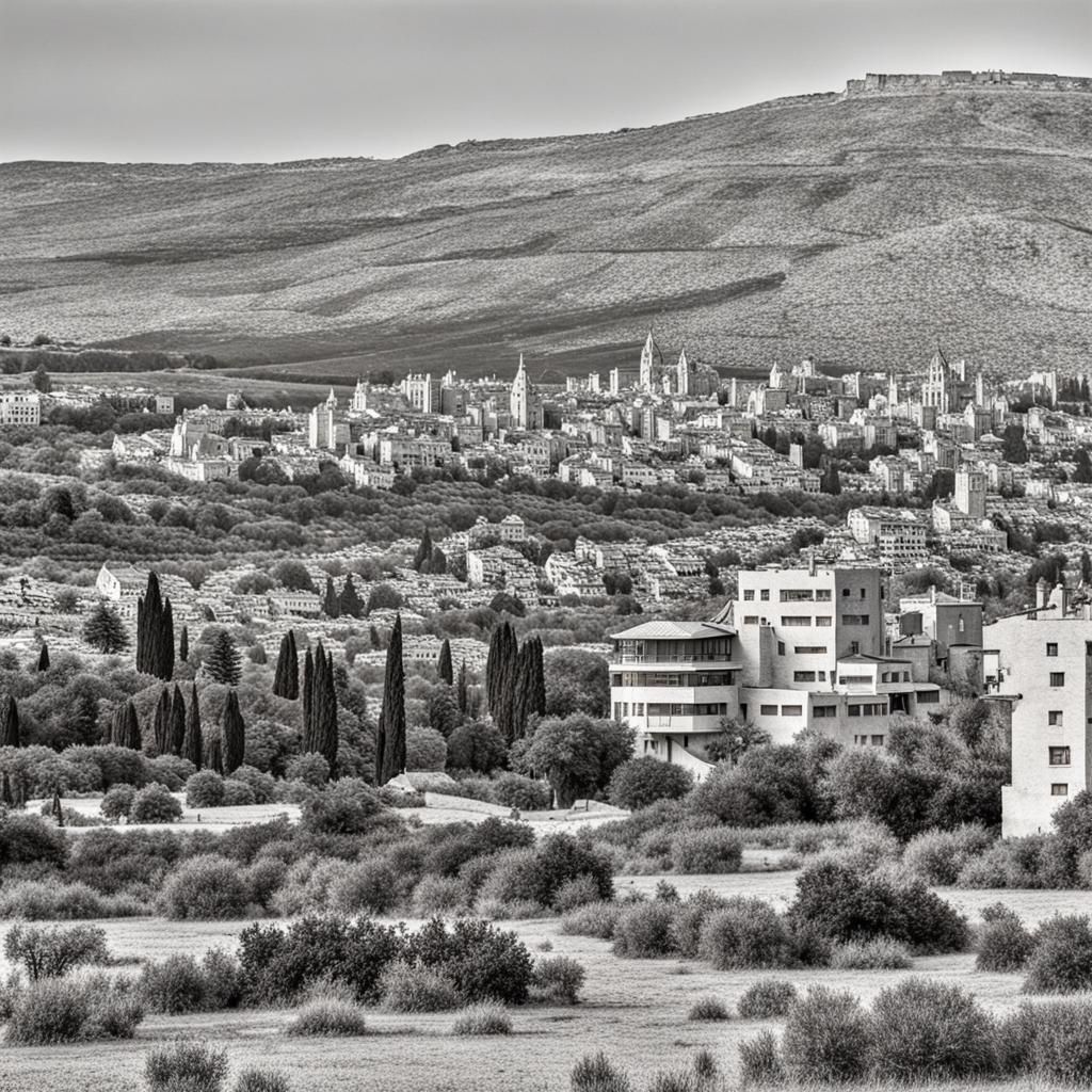 Woman with Mismatched Eyes, Hyperdetailed Digital Art