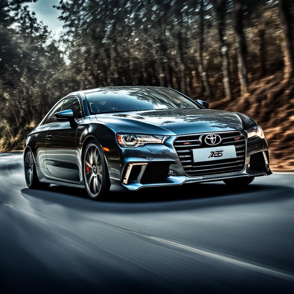 Toyota a86 drifting down Canon roads