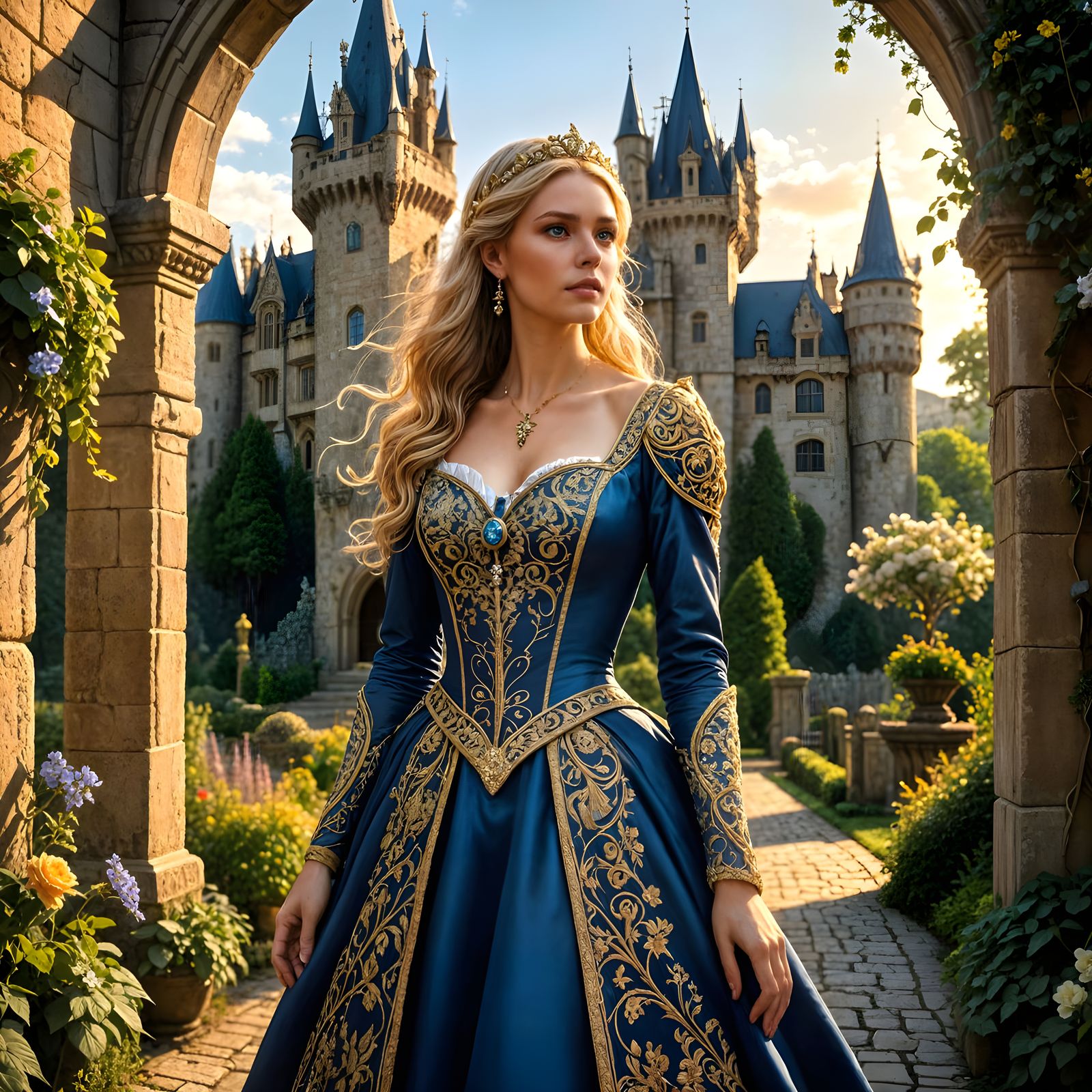 Princess Portrait  by @Floe Joe 