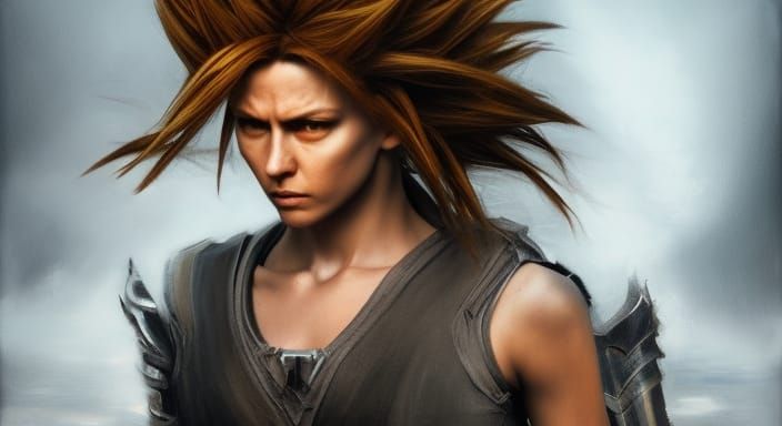 Live action film, Realistic and Beautiful Super Sayayin fema...