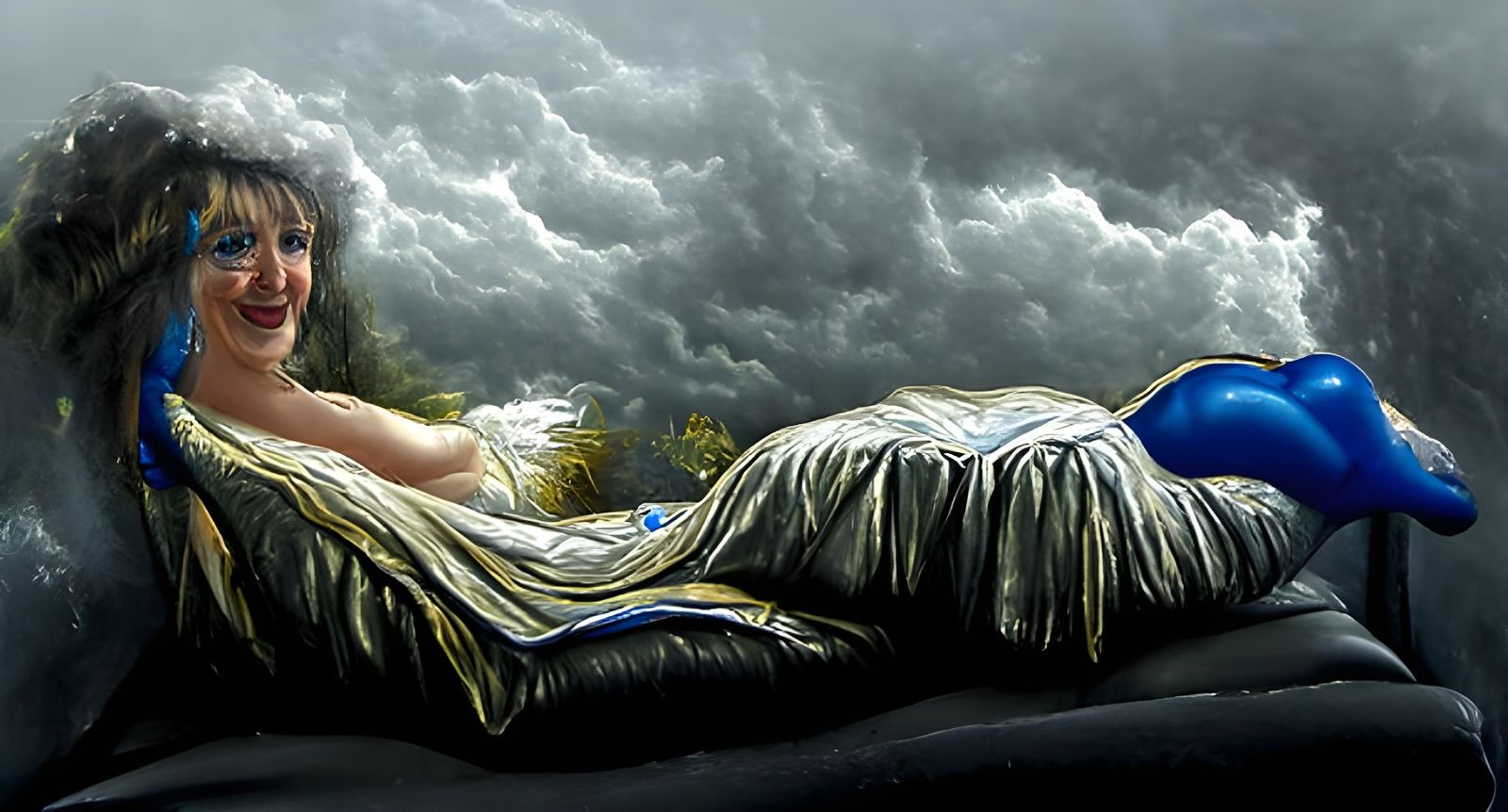 Goddess of Wind Rests before a Storm
