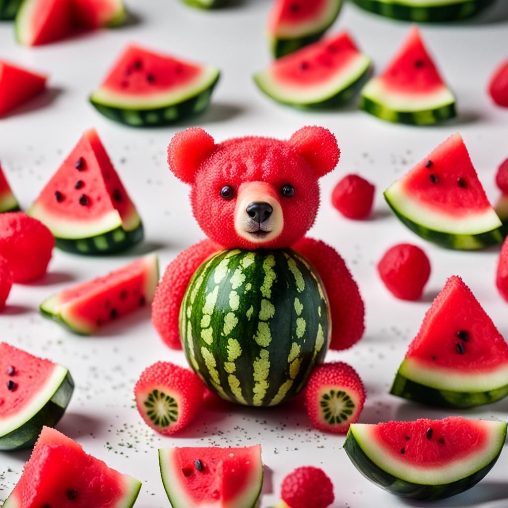 watermelon bear