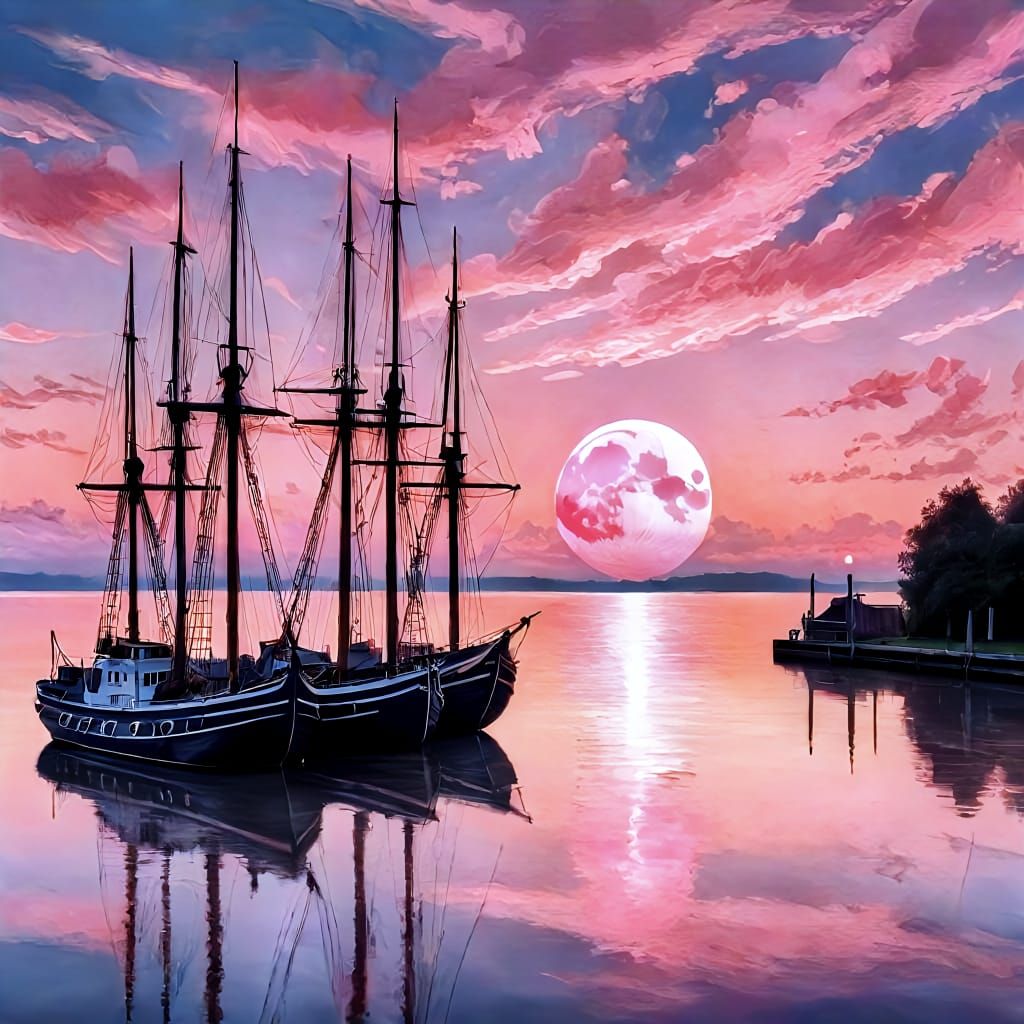 Celestial Reflections: The Twilight Armada