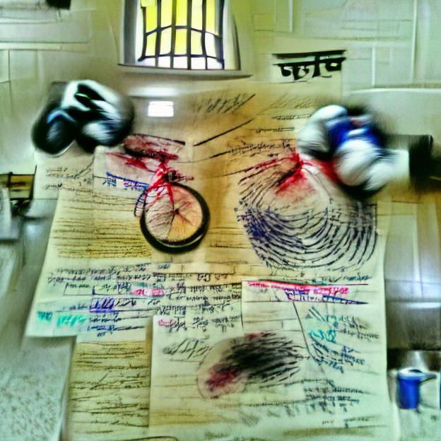 Fights begin, finger prints are took, days is lost, bail is ...