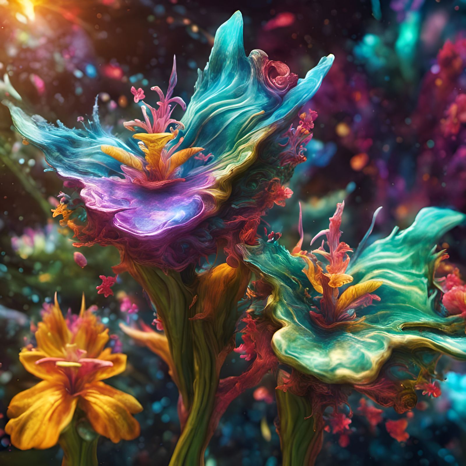 Brightside Alien Orchids