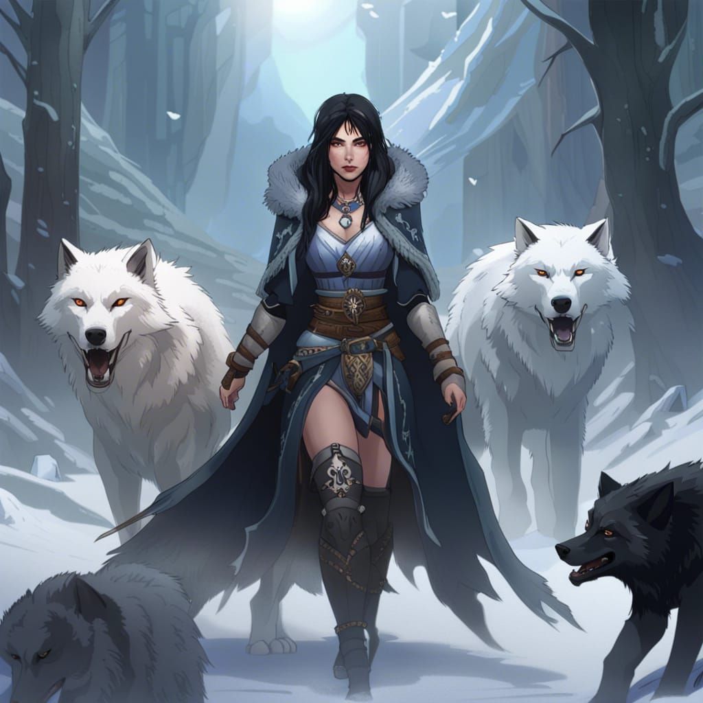 Walking Sorceress