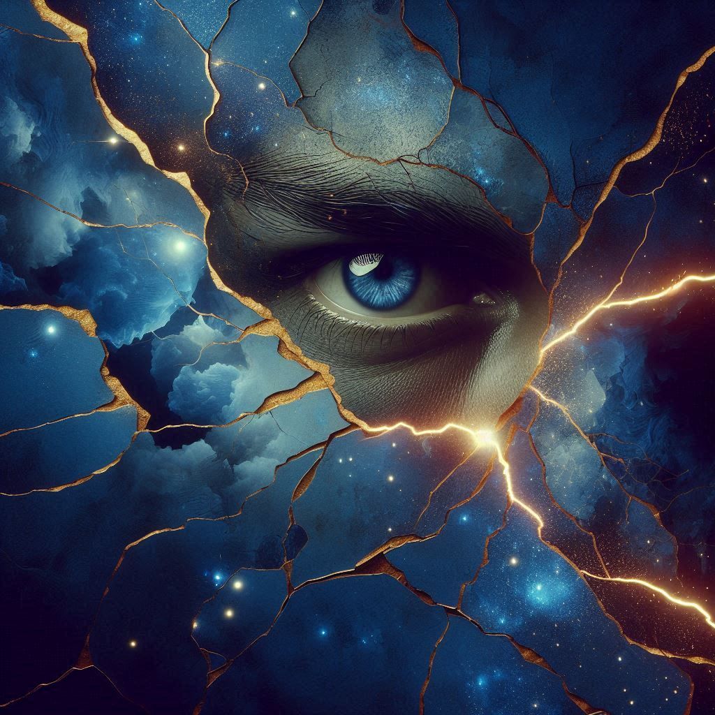 Précieusement réparé.