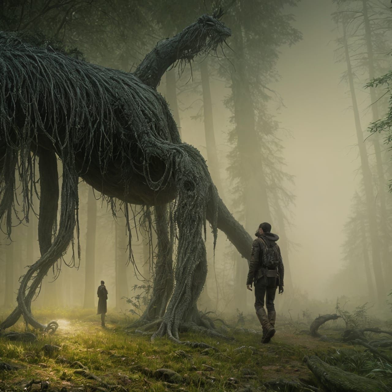 Somehow - 'Summoned' to this spot and who do I see?:  G-Man ...