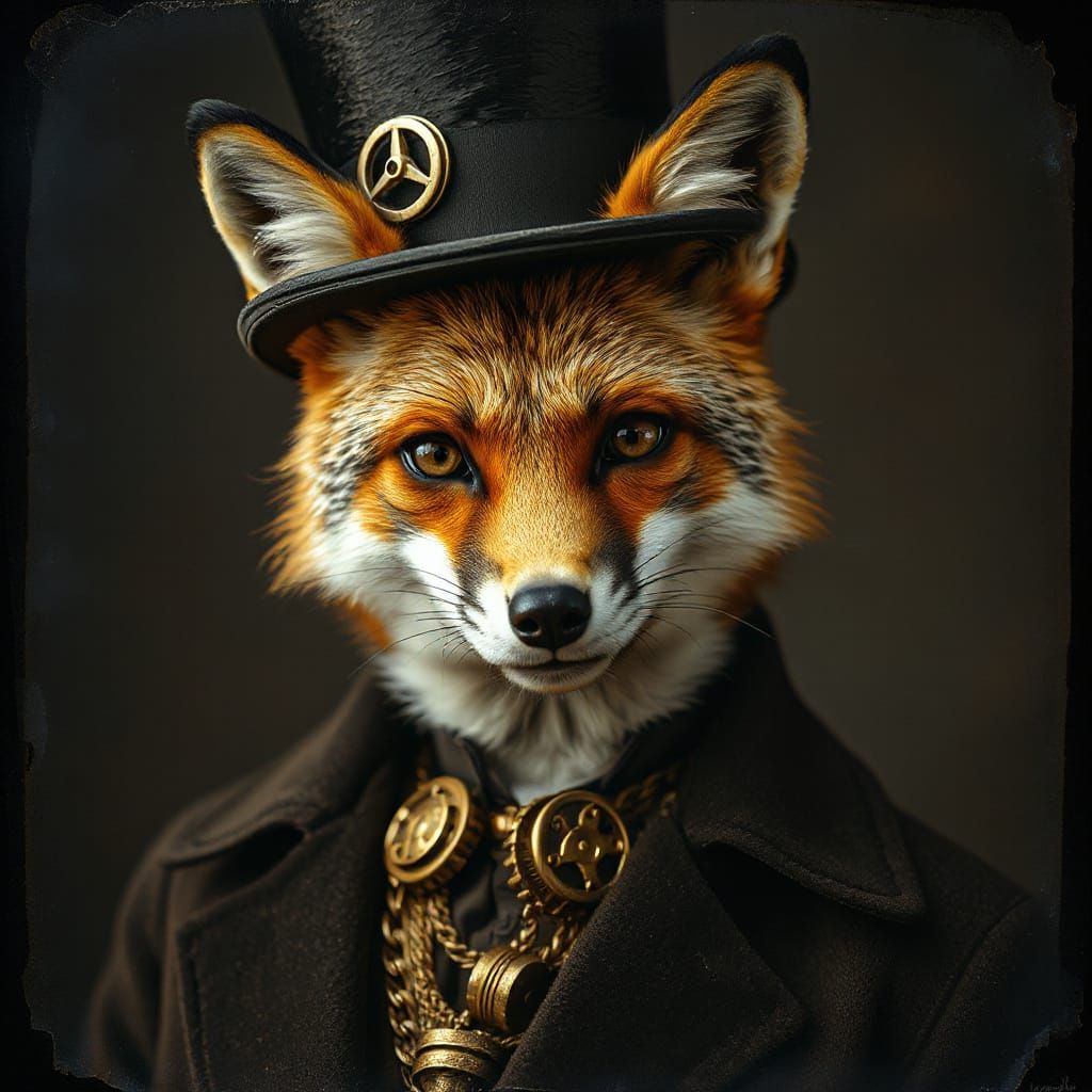 The Foxy Gentleman   by @cyan