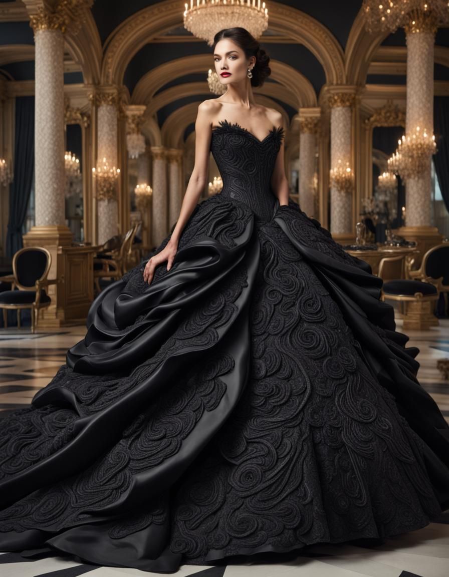 Beautiful Black Dress  by @Rose
