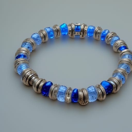 blue bracelet 3