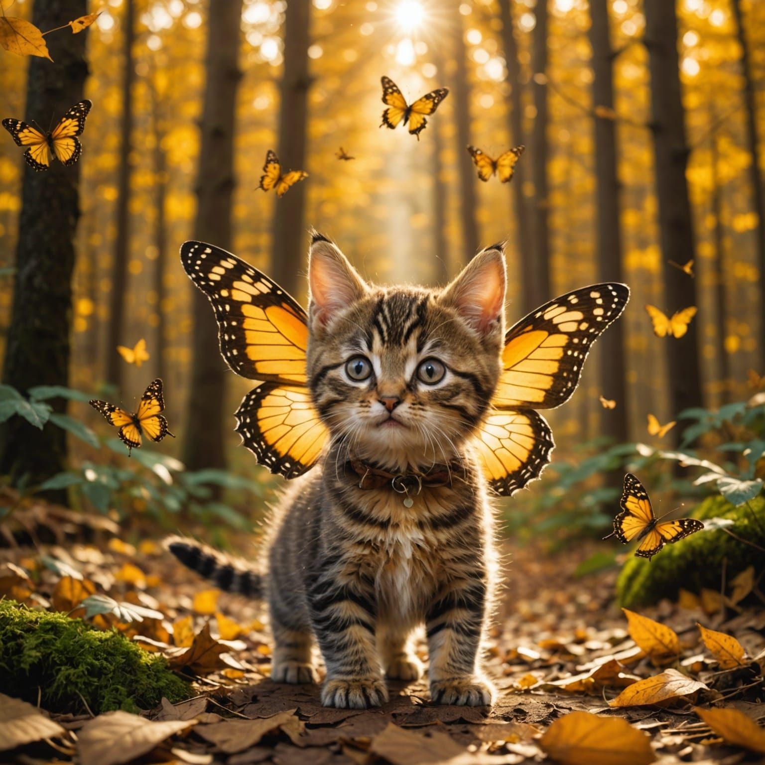 Butterfly Kitty