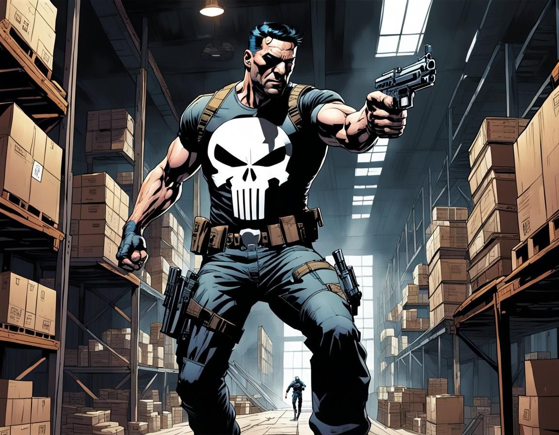 the punisher - AI Generated Artwork - NightCafe Creator