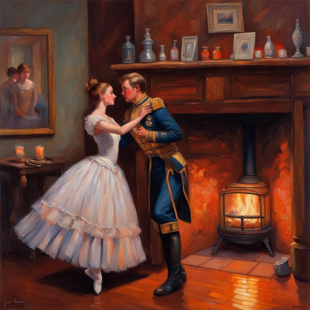 The lead soldier and the glass ballerina