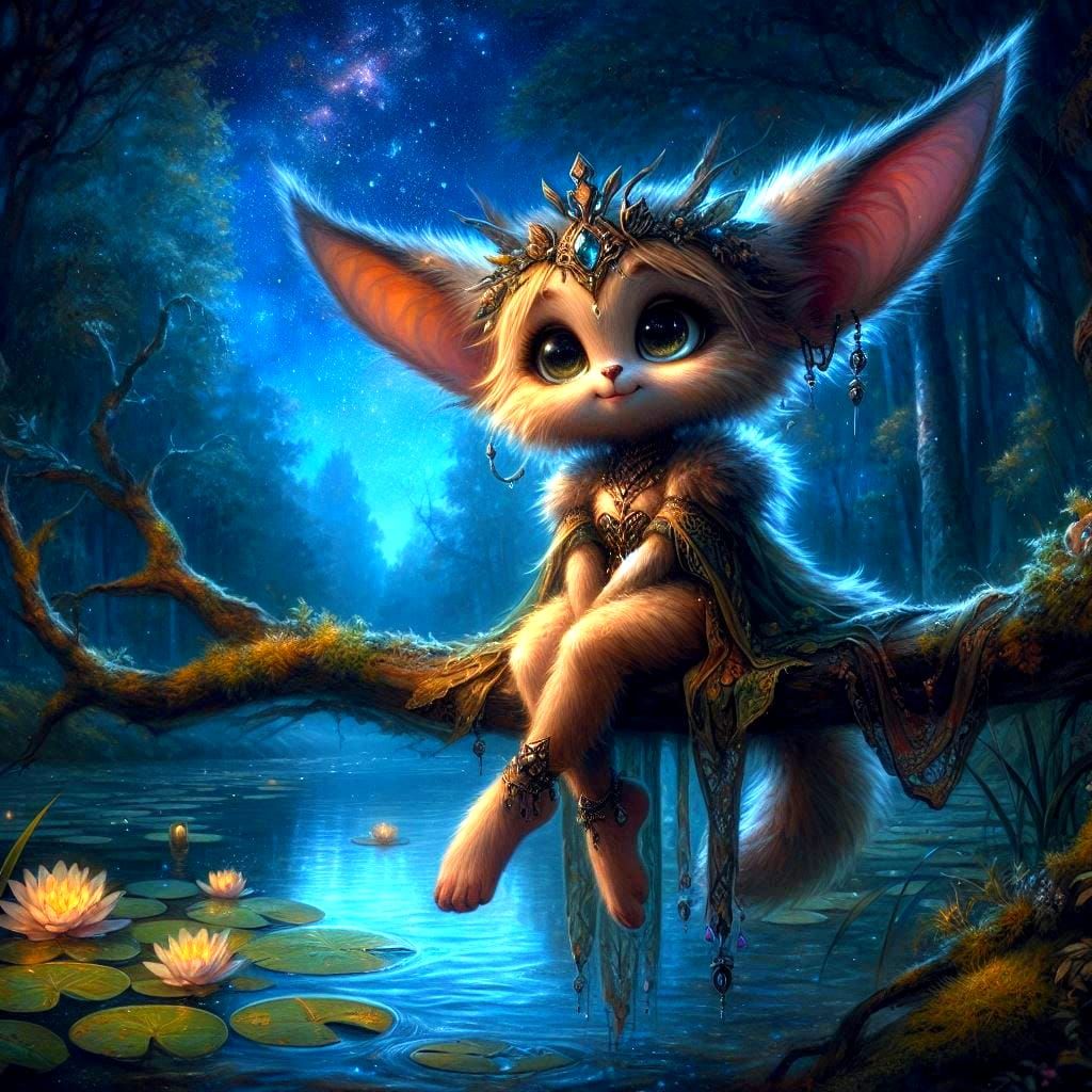My Dark Fantasy Cute Forest Nymph