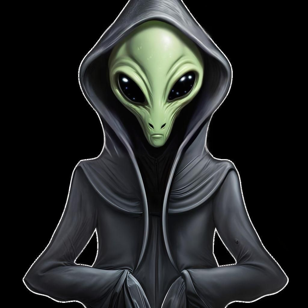 Hooded Alien Creature of Mystery