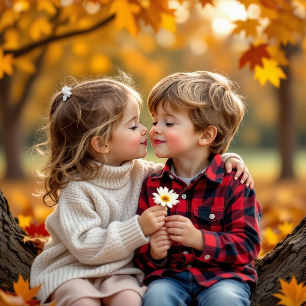 First love  by @Lady Tree