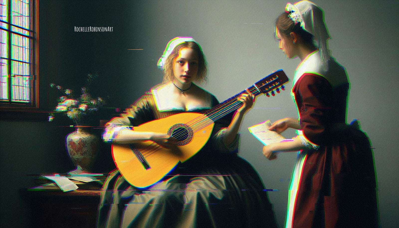 The Love Letter - Glitch Art