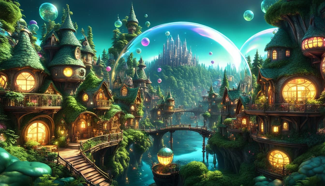 Fairy Metropolis  by @Erick Jimenez