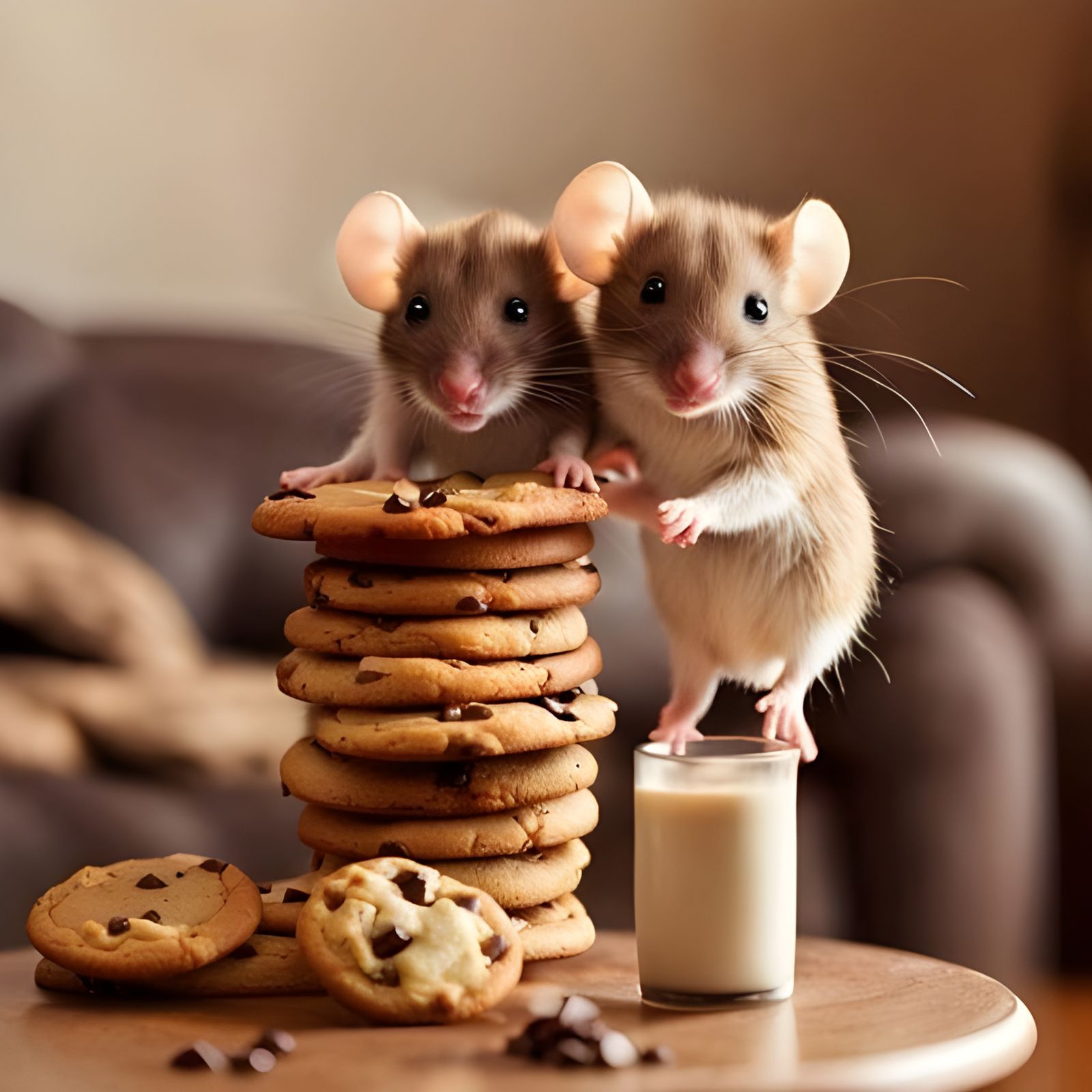 two mice  by @Charlotti