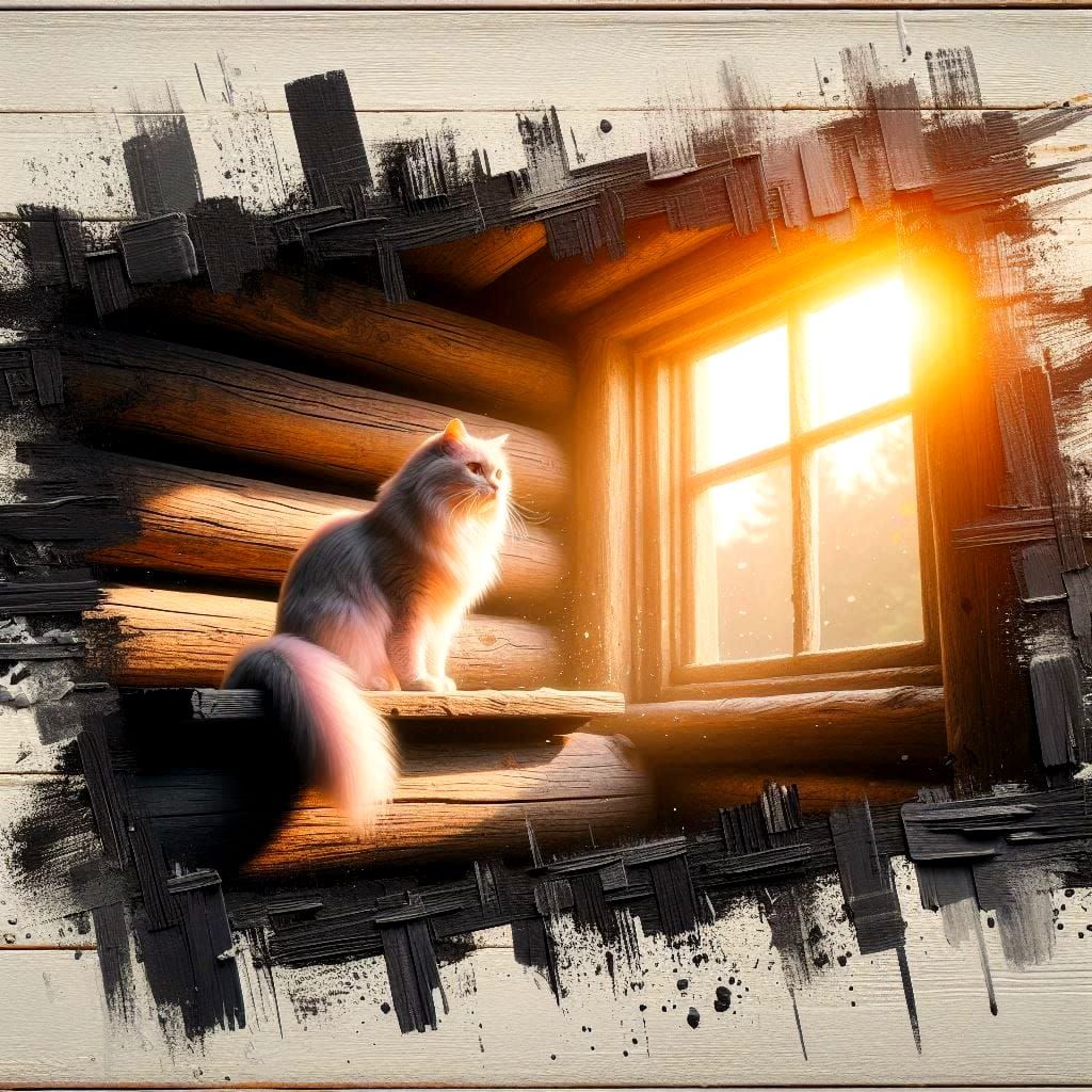 Looking out the window