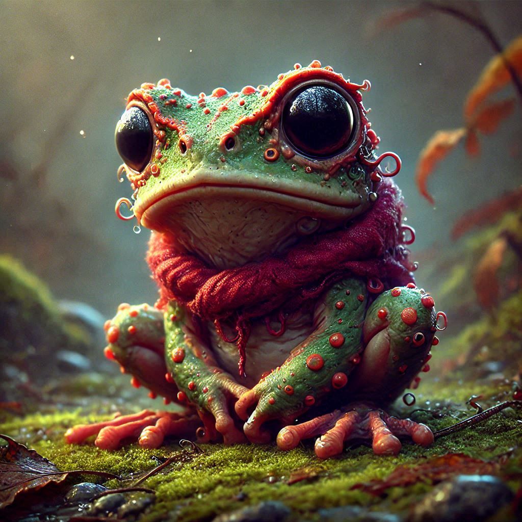 adorable fairy-tale fantasy creature portrait..
