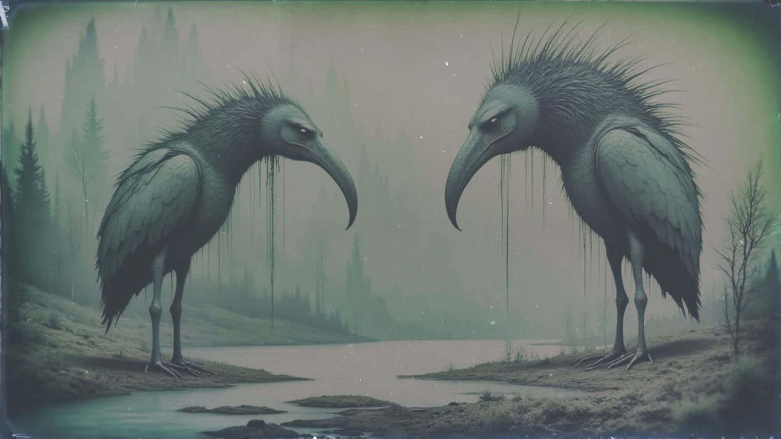 Gigantic, bird-like Creatures