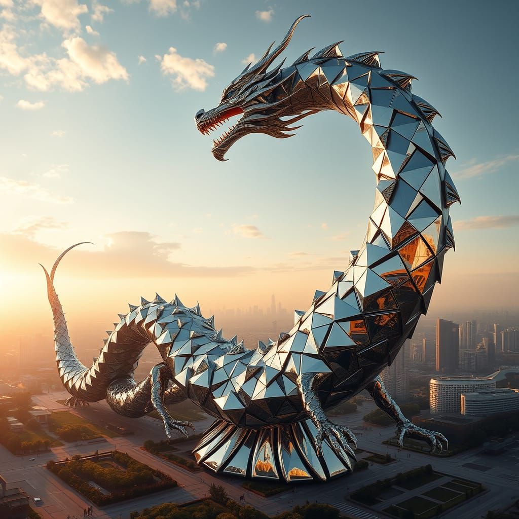 A gigantic, surreal sculpture!  by @JennaM