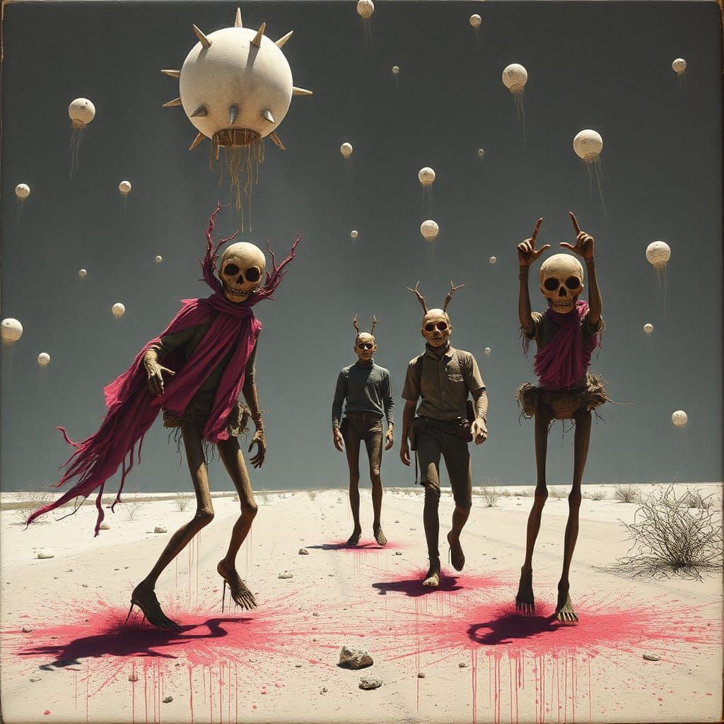 Chaotic Mixed Media Lunacy: Dadaist Spirit Photo