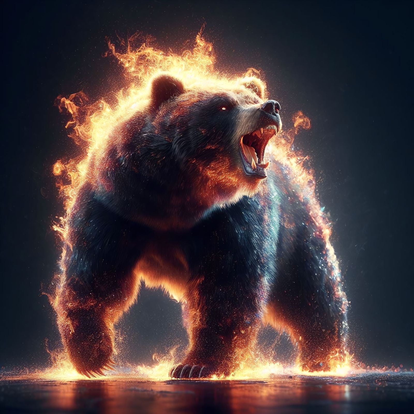 Burning Ghost Grizzly