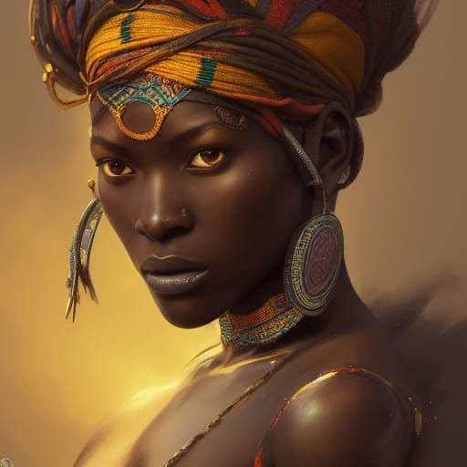 Wolof Warrior Princess