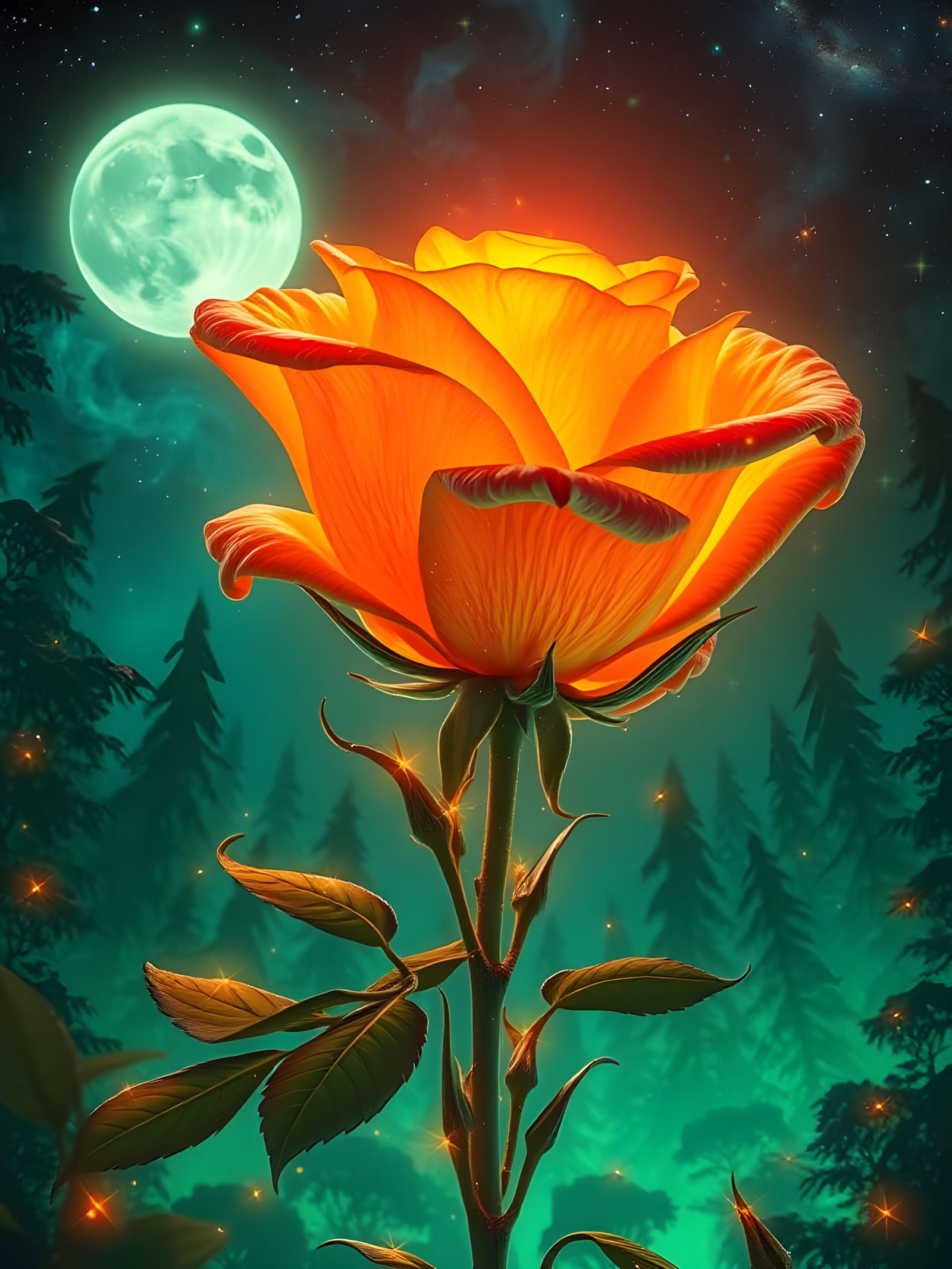 Verdianmoon Absintheglow Roselitamber Pinegloomfall  by @DeviLiViciousiLique X