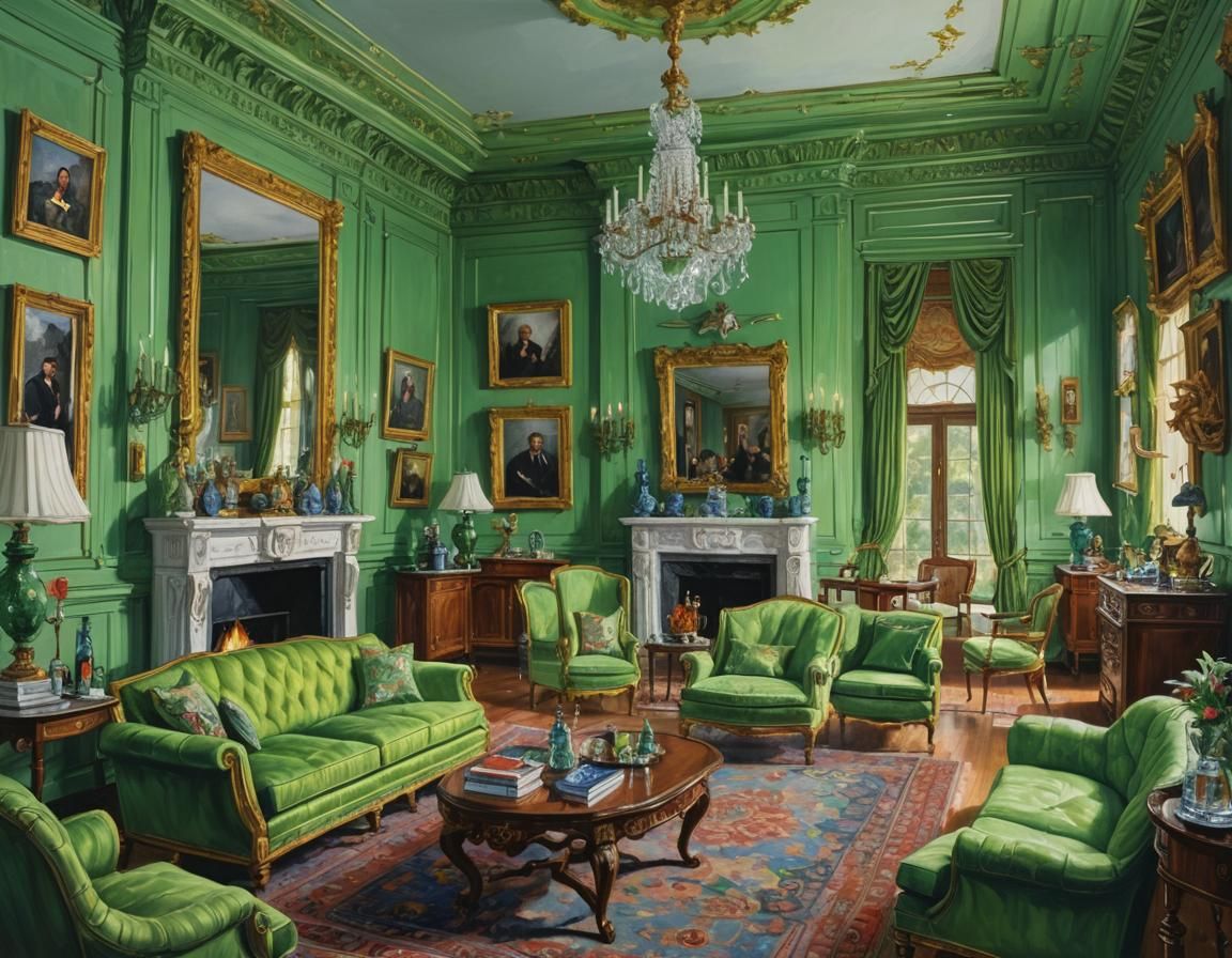 The Mountain Dew Baja Blast (R) Second Empire Drawing Room; Brought to