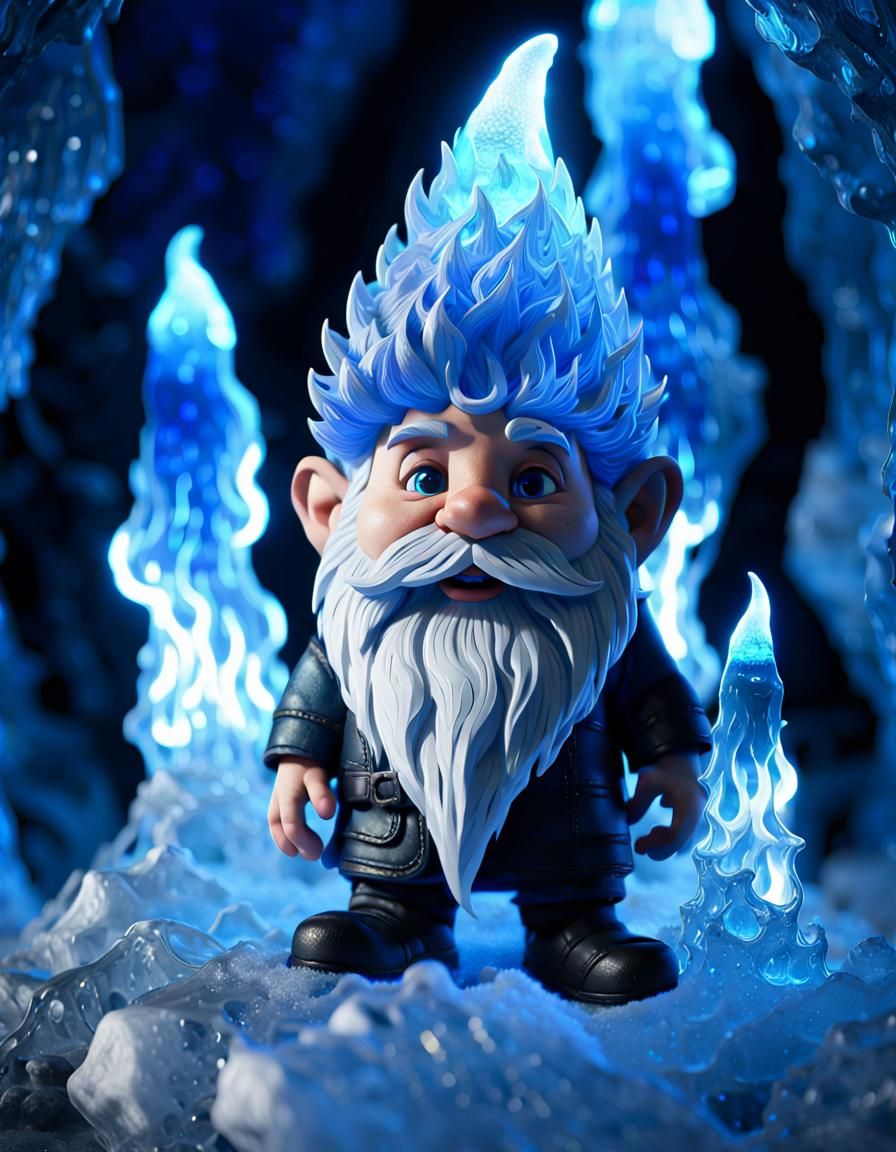 Portrait Of An Ice Gnome With Hair Made Of Vivid Blue Wild Flames In A V48dcI4BUNjcBpxFZn5n 1 Tida7