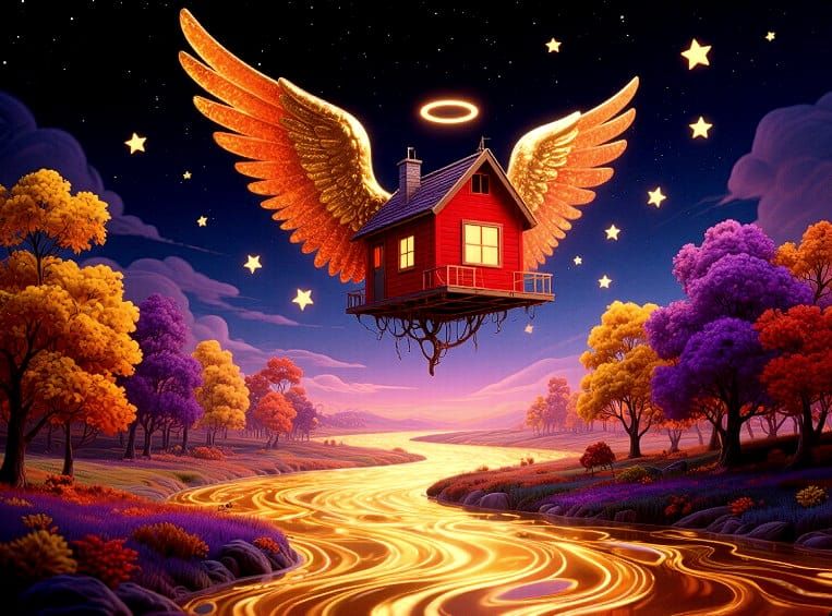 9/28/2025-Autumn Surrealism Art By Archangel Tara