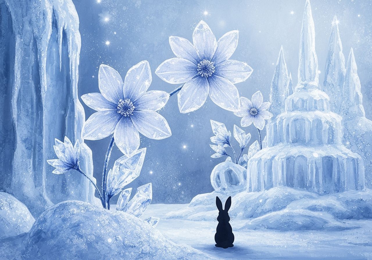 Surreal Ice Blossoms  by @Autumn