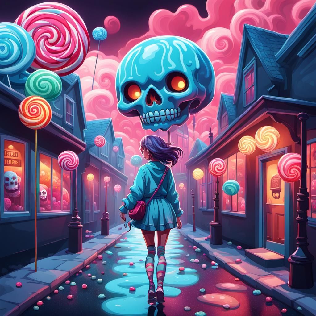 Candy skull