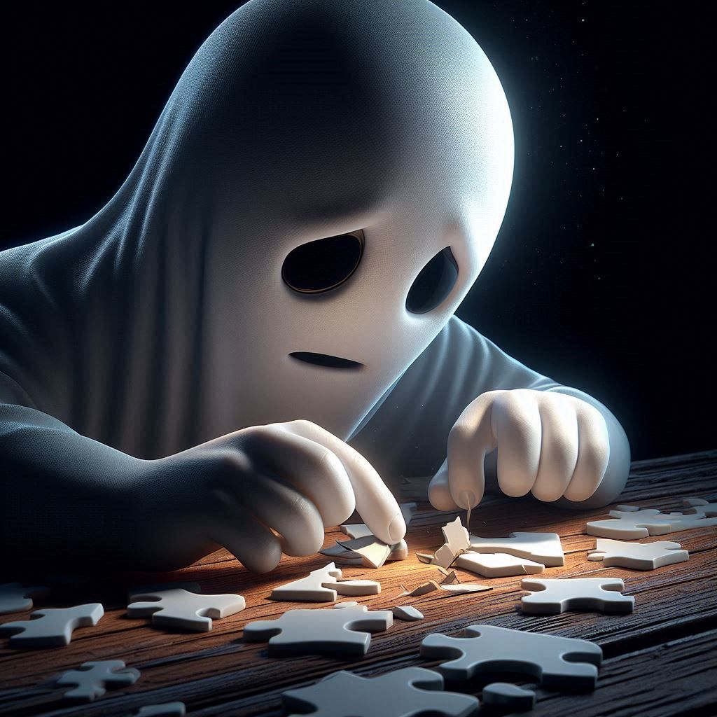 "What kind of glue do ghosts use? Super- Boo."