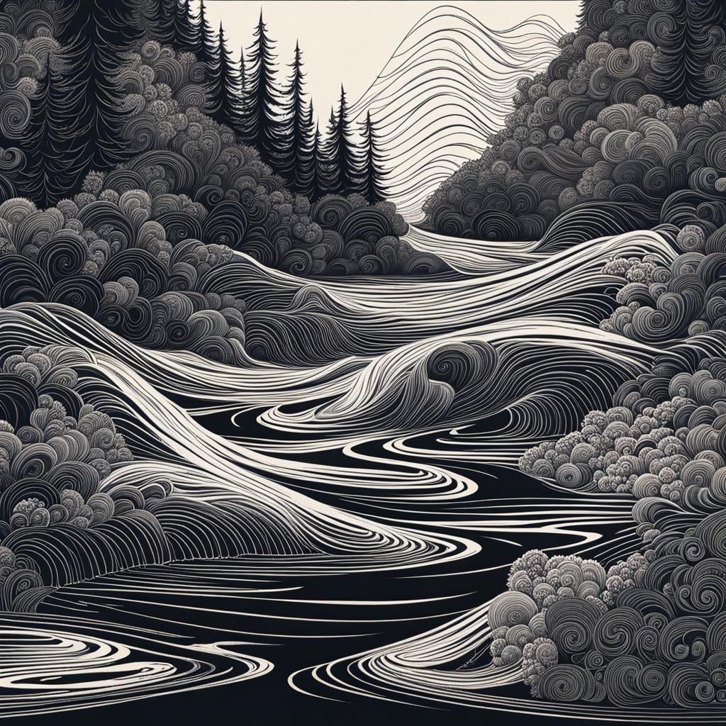 FLOWING LIKE WATER IN A SHAPELESS STATE