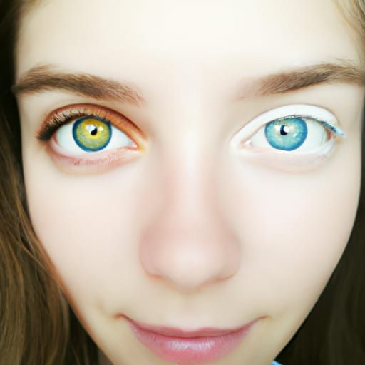 heterochromia-selfie-color-portrait-ai-generated-artwork