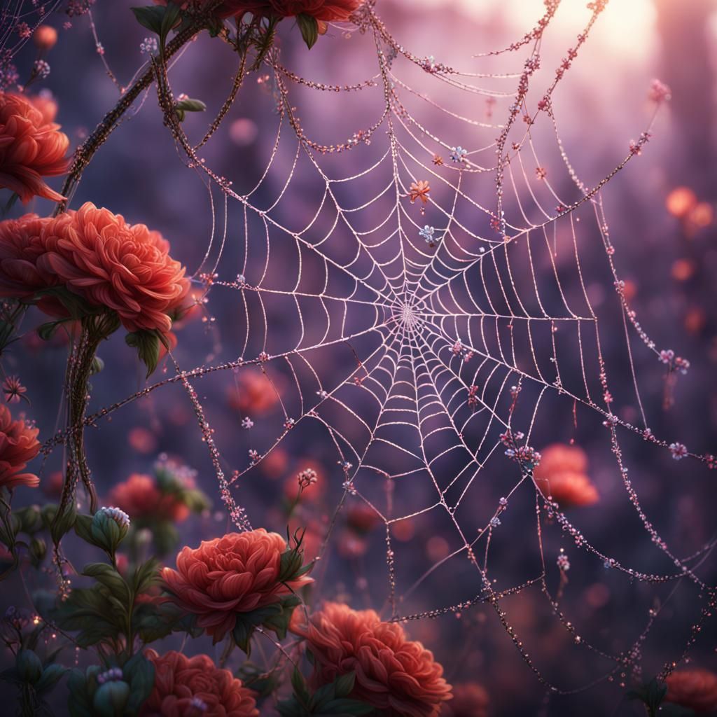 Spiderweb  by @Hima__