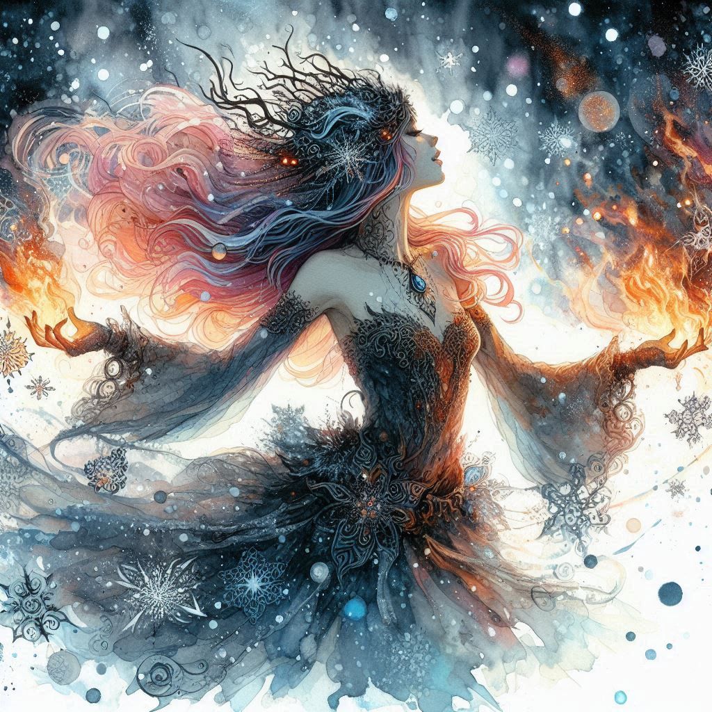 Fey Winter Witch - 3