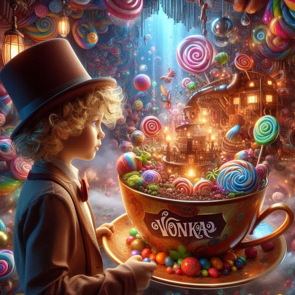 Dreaming of a chocolate fantasy land! (Wonka inspired)