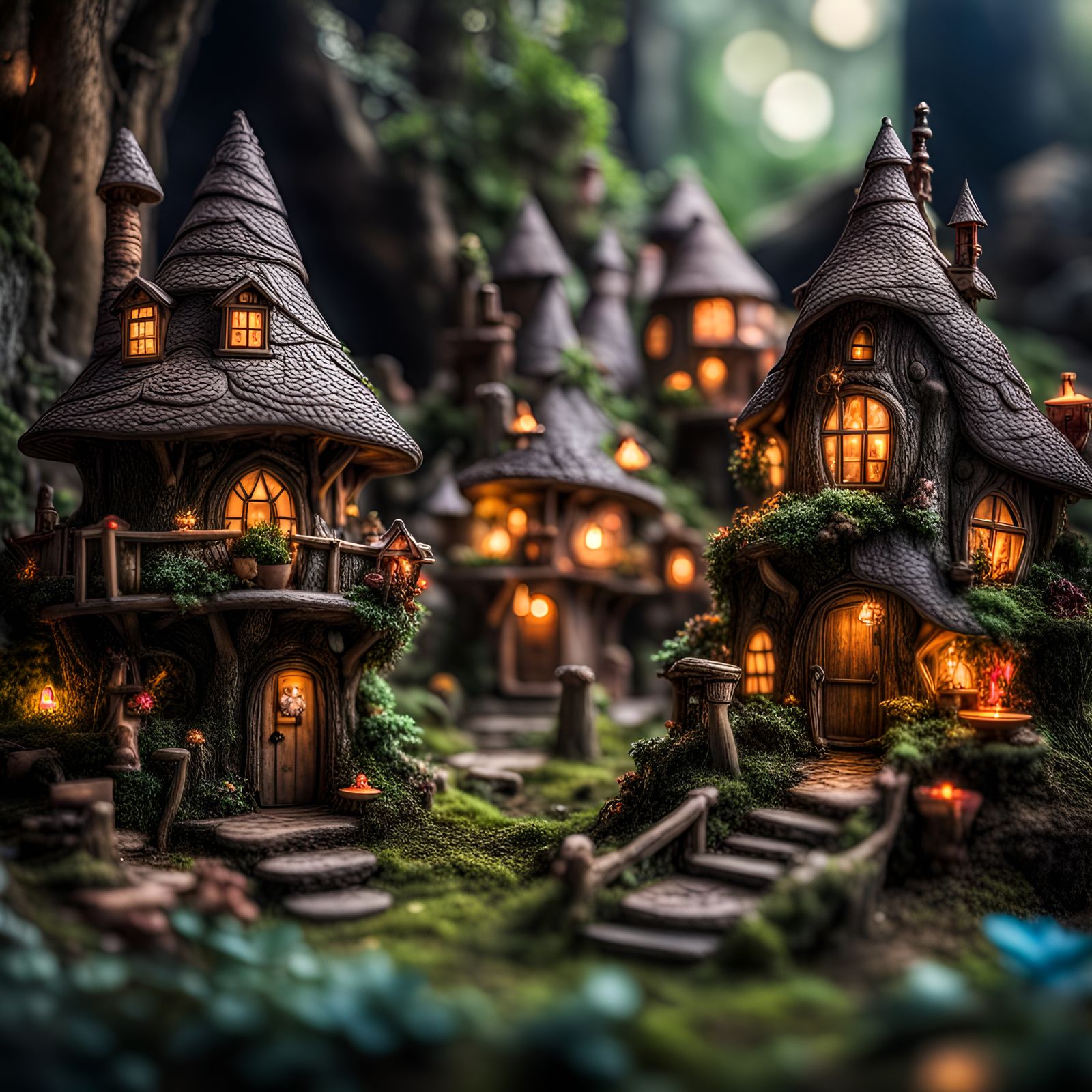 Fairy village #2  by @Jonny D 